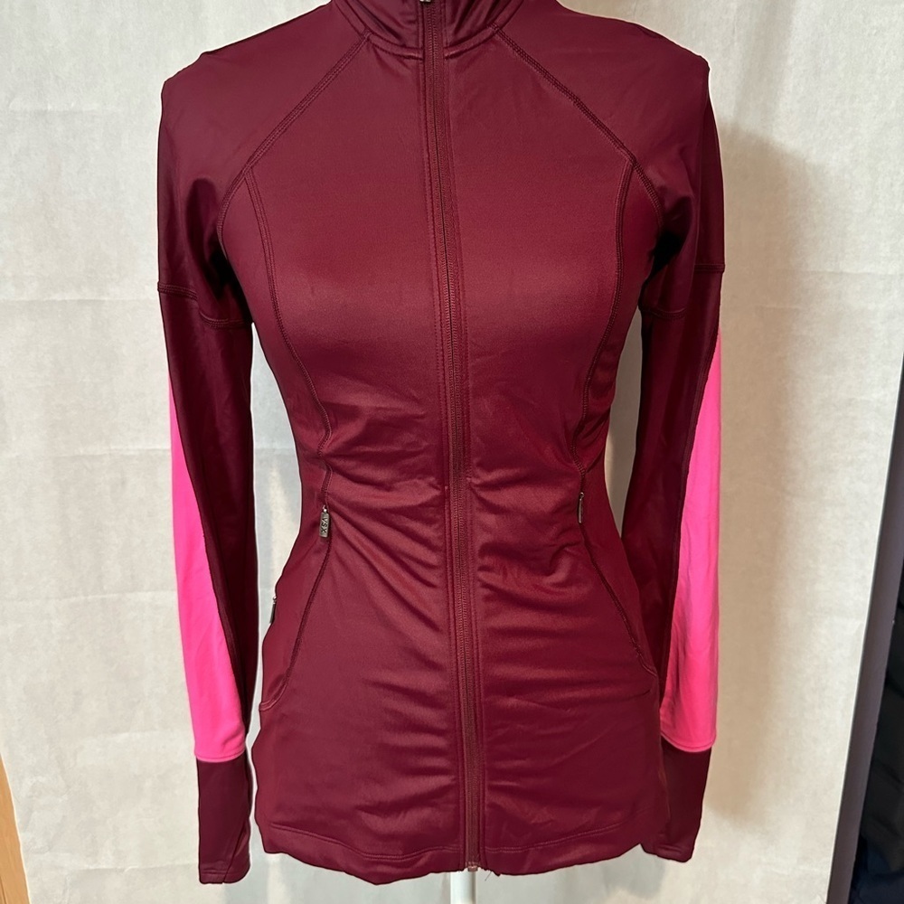 Victoria's Secret Maroon and Pink Jacket